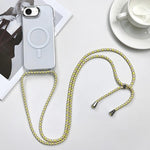 MagSafe 자석 PC + TPU 휴대폰 케이스 스트랩 포함, 아이폰 17e / 16e용, 아이폰 17 Pro Max용, 아이폰 17 Pro용, 아이폰 17용