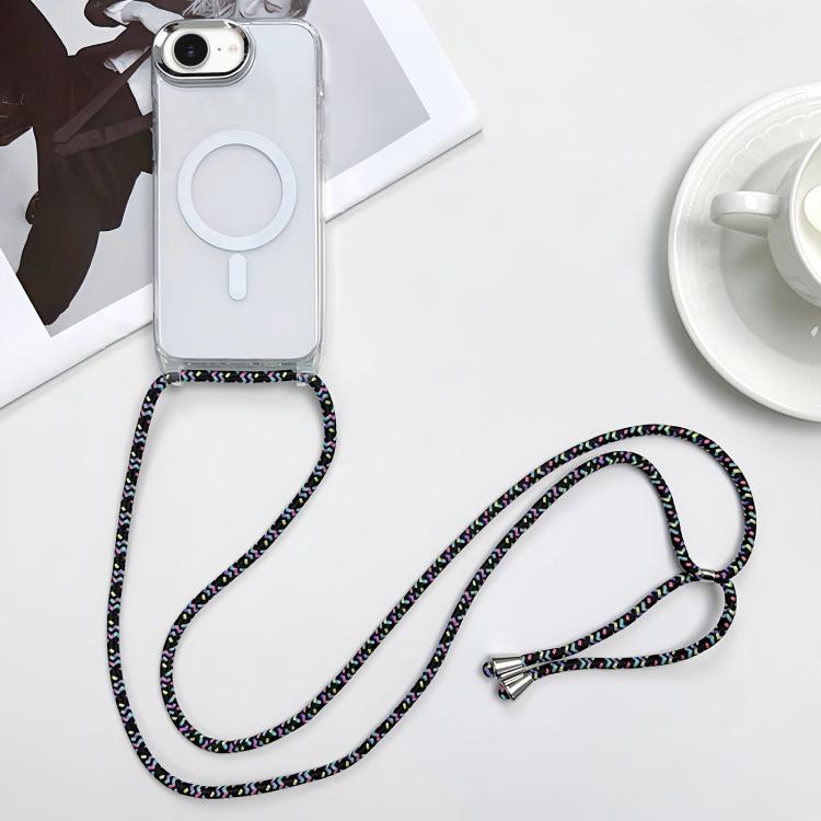 MagSafe 자석 PC + TPU 휴대폰 케이스 스트랩 포함, 아이폰 17e / 16e용, 아이폰 17 Pro Max용, 아이폰 17 Pro용, 아이폰 17용