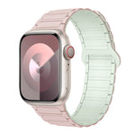 I자형 자석 실리콘 시계 밴드, 애플 워치 시리즈 9 45mm용, 애플 워치 시리즈 9 41mm용, 애플 워치 울트라 49mm용
