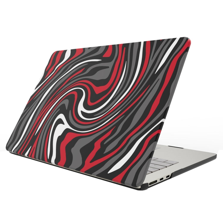 UV Printed Pattern Laptop Frosted Protective Case, For MacBook Pro 14.2 A2992/A2918/A2779/A2442, For MacBook Air 15 M2 A2941 / M3 A3114
