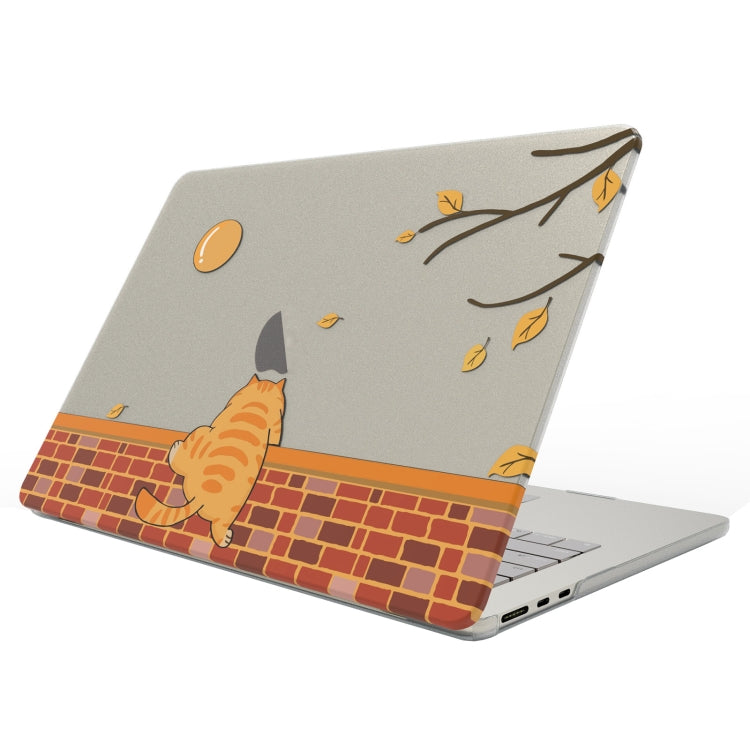 UV Printed Pattern Laptop Frosted Protective Case, For MacBook Pro 14.2 A2992/A2918/A2779/A2442, For MacBook Air 15 M2 A2941 / M3 A3114