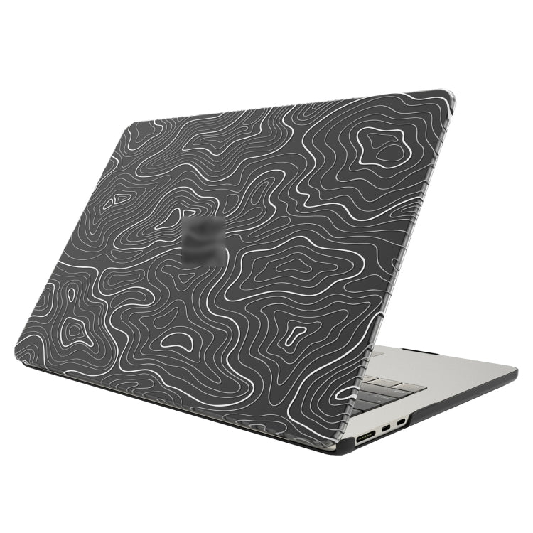UV 인쇄 패턴 노트북 무광 보호 케이스, MacBook Pro 13.3 레티나 A1425 / A1502용, MacBook Pro 15.4 레티나 A1398용