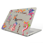 UV 인쇄 패턴 노트북 무광 보호 케이스, MacBook Pro 16 A2141용, MacBook Pro 15.4 A1707 / A1990용