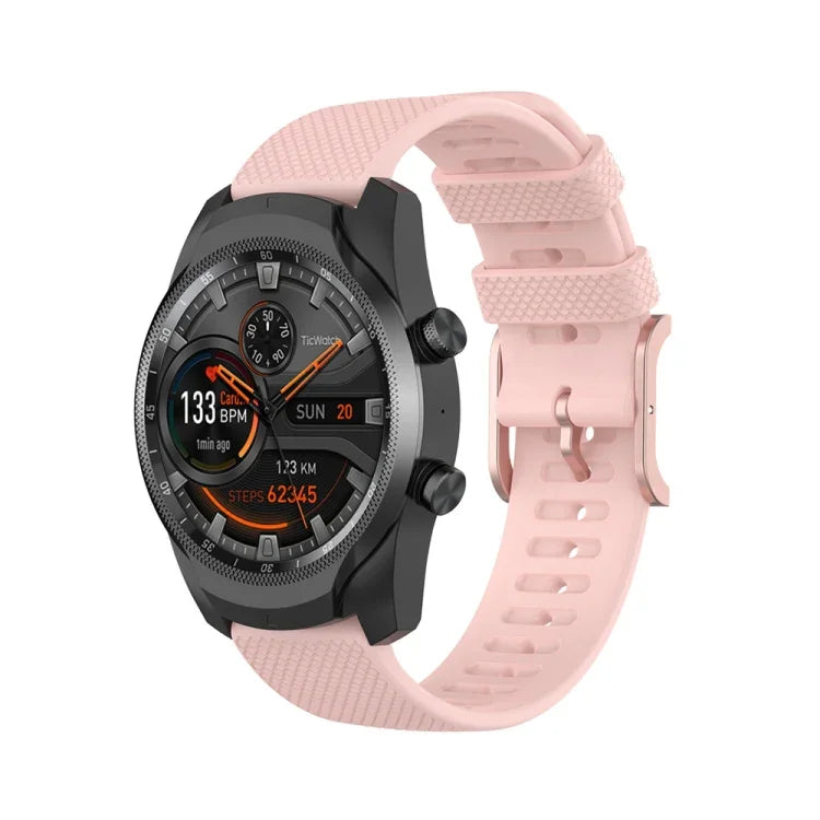 22mm Dot Texture Wrist Strap, For Polar Grit X / Vantage M, For Ticwatch Pro 2020 / Ticwatch GTX, For Samsung Galaxy Watch3 45mm / Galaxy Watch 46mm