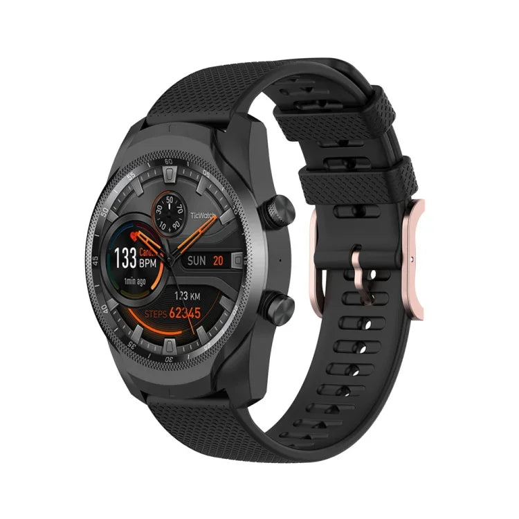 22mm Dot Texture Wrist Strap, For Polar Grit X / Vantage M, For Ticwatch Pro 2020 / Ticwatch GTX, For Samsung Galaxy Watch3 45mm / Galaxy Watch 46mm