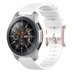 22mm Dot Texture Wrist Strap, For Polar Grit X / Vantage M, For Ticwatch Pro 2020 / Ticwatch GTX, For Samsung Galaxy Watch3 45mm / Galaxy Watch 46mm