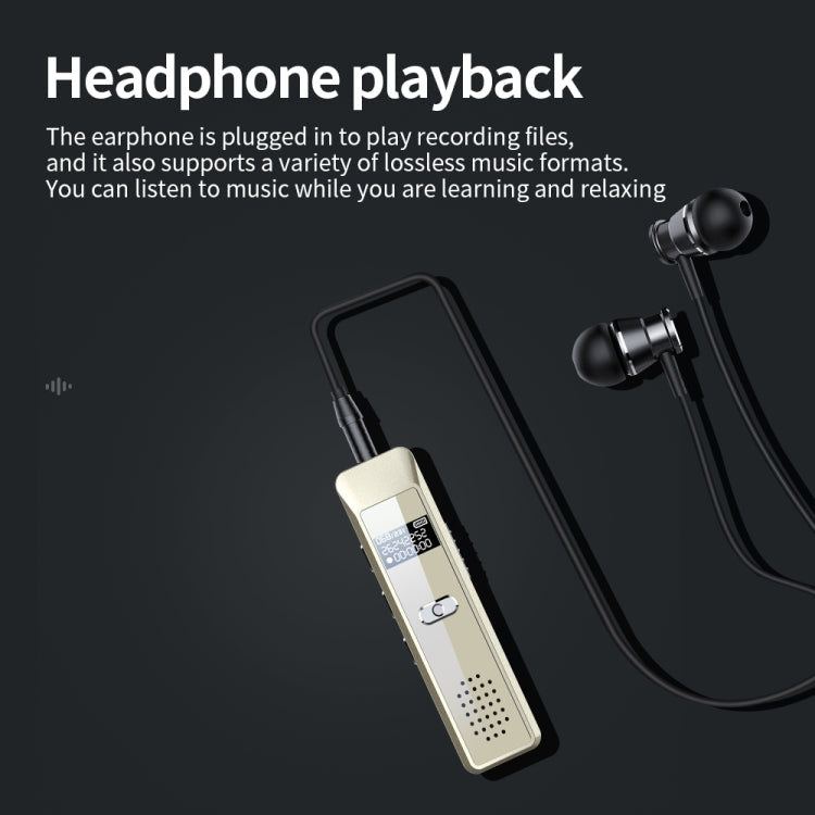 JNN Q7 미니 휴대용 음성 녹음기 OLED 스크린, 4GB, 8GB, 16GB, 32GB