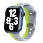 웨이브 텍스처 리버스 버클 실리콘 시계줄, 애플 워치 시리즈 7 41mm용, 애플 워치 시리즈 7 45mm용, 애플 워치 SE 40mm용, 애플 워치 SE 44mm용