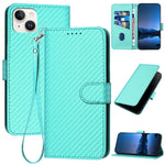 YX0070 카본 파이버 버클 가죽 휴대폰 케이스와 스트랩, 아이폰 16 프로용, 아이폰 16 플러스용, 아이폰 16용, 아이폰 15 프로 맥스용, 아이폰 15 프로용, 아이폰 15 플러스용