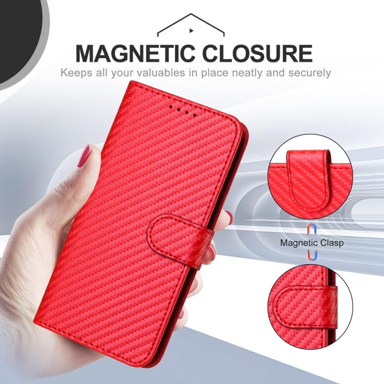 YX0070 탄소 섬유 버클 가죽 휴대폰 케이스와 스트랩, iPhone 13 Pro Max용, iPhone 13 Pro용, iPhone 13용, iPhone 13 mini용, iPhone 12 / 12 Pro용, iPhone 12 Pro Max용