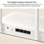 샤오미 AX1500 4채널 독립 신호 증폭기 WiFi 6 듀얼 밴드 라우터, 미국 플러그, AX1500