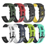 화웨이 워치 GT2e 42mm / 삼성 갤럭시 워치 액티브 2 실리콘 손목 스트랩, 20mm, 22mm