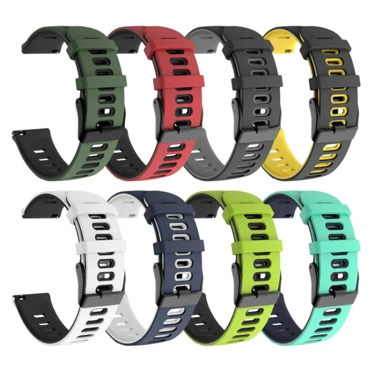 화웨이 워치 GT2e 42mm / 삼성 갤럭시 워치 액티브 2 실리콘 손목 스트랩, 20mm, 22mm