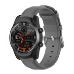 22mm 가죽 스트랩 라운드 테일 버클, 틱워치 프로 2020용, 화웨이 워치 GT2E용, 삼성 갤럭시 워치 3 45mm용