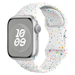 홀 스타일 버터플라이 버클 카모플라주 실리콘 시계줄, 애플 워치 시리즈 2 42mm용, 애플 워치 시리즈 2 38mm용, 애플 워치 42mm용, 애플 워치 38mm용