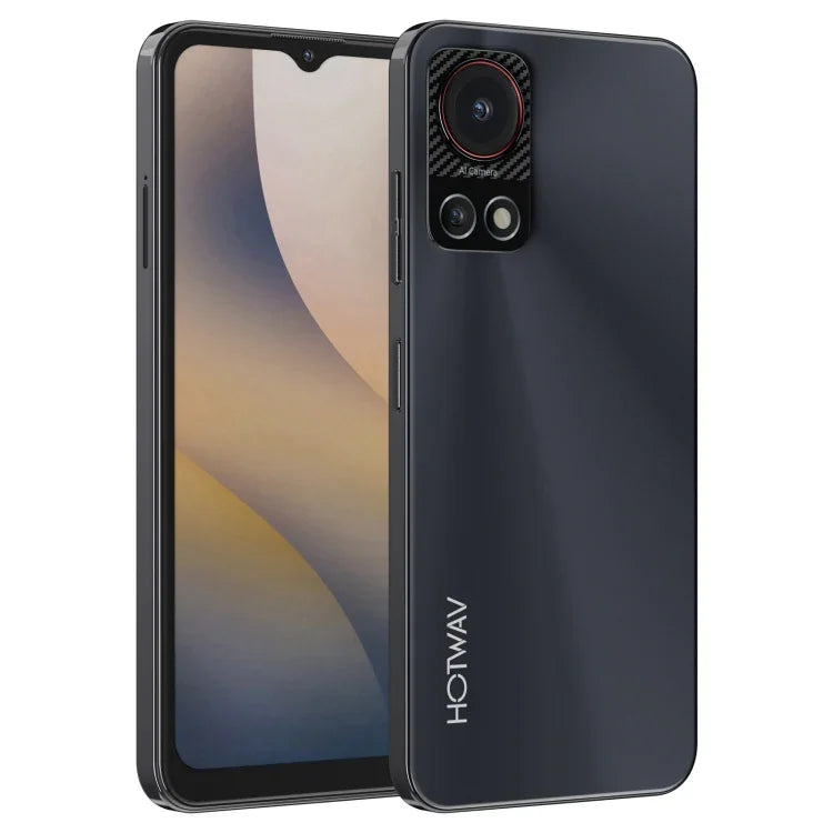 HOTWAV Note 13, 측면 지문 인식, 6.6인치 Android 13 T606 옥타 코어 최대 1.6GHz, 네트워크: 4G, OTG, 4GB+128GB