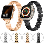 Cross Bracelet Stainless Steel Watch Band, For Apple Watch SE 2023 44mm, For Apple Watch SE 2023 40mm, For Apple Watch Ultra 2 49mm, For Apple Watch Series 9 45mm, For Apple Watch Series 9 41mm, For Apple Watch Ultra 49mm, For Apple Watch Series 8 41mm...