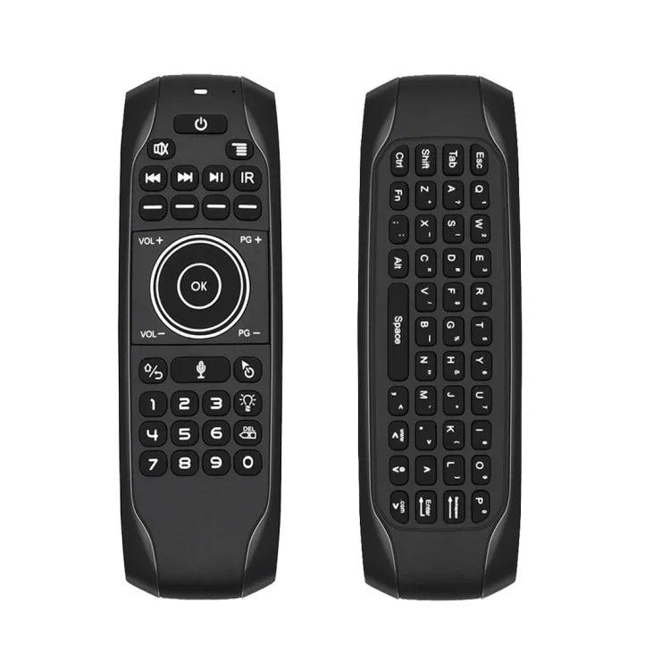 G7V Pro 2.4GHz 플라이 에어 마우스 LED 백라이트 무선 키보드 리모컨, 자이로스코프 내장, 안드로이드 TV 박스 / PC용, 지능형 음성 지원