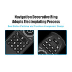 G7V Pro 2.4GHz Fly Air Mouse LED Backlight Wireless Keyboard Remote Control with Gyroscope for Android TV Box / PC, Support Intelligent Voice
