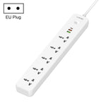 LDNIO SC5319 5포지션 여행용 가정용 사무실 소켓 38W USB 포트 포함, 케이블 길이: 2m, EU 플러그, UK 플러그, 미국 플러그