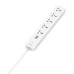LDNIO SC5319 5포지션 여행용 가정용 사무실 소켓 38W USB 포트 포함, 케이블 길이: 2m, EU 플러그, UK 플러그, 미국 플러그