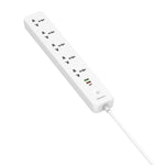LDNIO SC5319 5포지션 여행용 가정용 사무실 소켓 38W USB 포트 포함, 케이블 길이: 2m, EU 플러그, UK 플러그, 미국 플러그