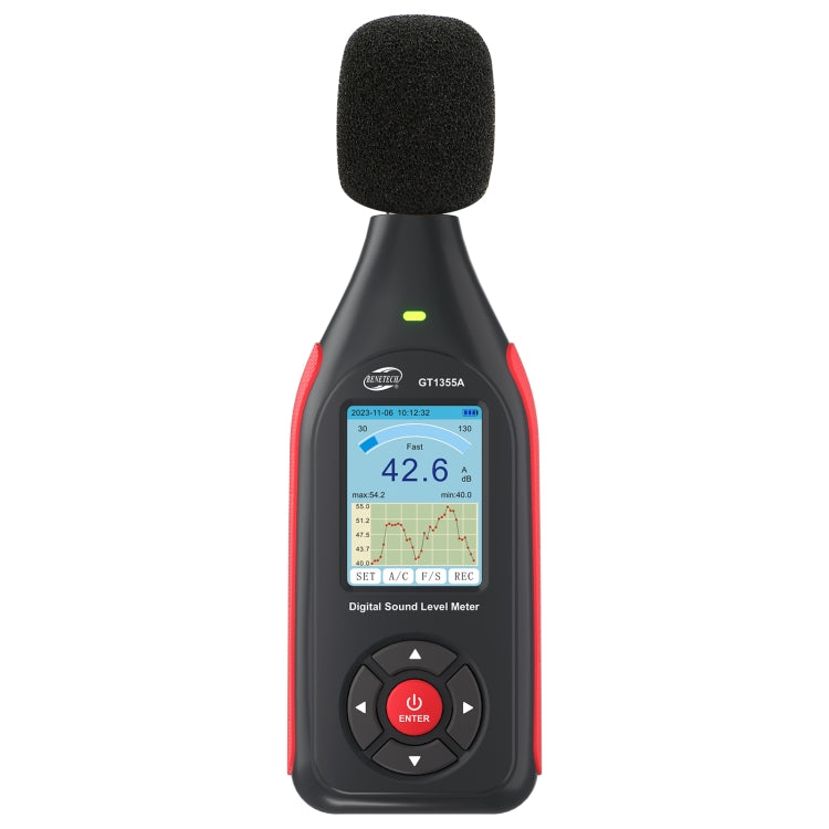 BENETECH GT1355A LCD 디스플레이 데시벨 테스터