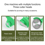 42V Portable Rechargeable Electric Lawn Mower Weeder, EU Plug, US Plug