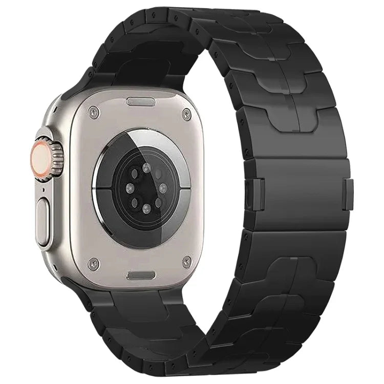 자석 버클 티타늄 합금 시계줄, Apple Watch SE 2023 44mm용, Apple Watch Ultra 2 49mm용, Apple Watch 시리즈 9 45mm용, Apple Watch Ultra 49mm용, Apple Watch 시리즈 8 45mm용, Apple Watch SE 2022 44mm용, Apple Watch 시리즈 7 45mm용...