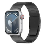 26mm 오라클 안전 버클 티타늄 합금 시계줄, Apple Watch SE 2023 44mm용, Apple Watch Ultra 2 49mm용, Apple Watch 시리즈 9 45mm용, Apple Watch Ultra 49mm용, Apple Watch 시리즈 8 45mm용, Apple Watch SE 2022 44mm용...