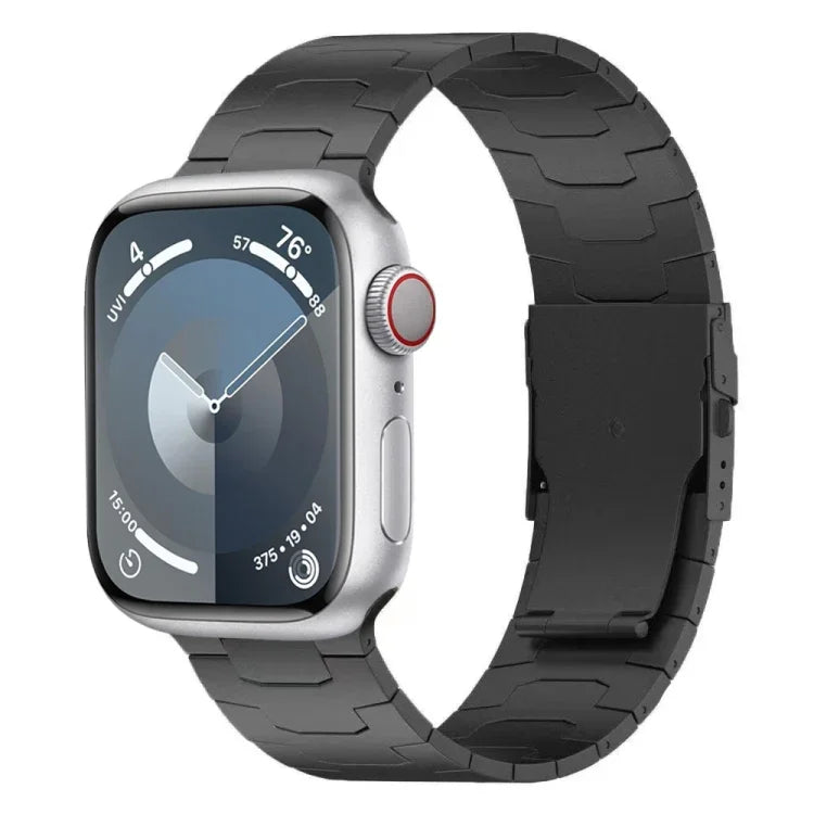 26mm 오라클 안전 버클 티타늄 합금 시계줄, Apple Watch SE 2023 44mm용, Apple Watch Ultra 2 49mm용, Apple Watch 시리즈 9 45mm용, Apple Watch Ultra 49mm용, Apple Watch 시리즈 8 45mm용, Apple Watch SE 2022 44mm용...