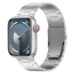 26mm 오라클 안전 버클 티타늄 합금 시계줄, Apple Watch SE 2023 44mm용, Apple Watch Ultra 2 49mm용, Apple Watch 시리즈 9 45mm용, Apple Watch Ultra 49mm용, Apple Watch 시리즈 8 45mm용, Apple Watch SE 2022 44mm용...