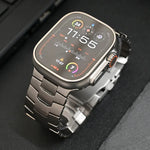 26mm 오라클 안전 버클 티타늄 합금 시계줄, Apple Watch SE 2023 44mm용, Apple Watch Ultra 2 49mm용, Apple Watch 시리즈 9 45mm용, Apple Watch Ultra 49mm용, Apple Watch 시리즈 8 45mm용, Apple Watch SE 2022 44mm용...