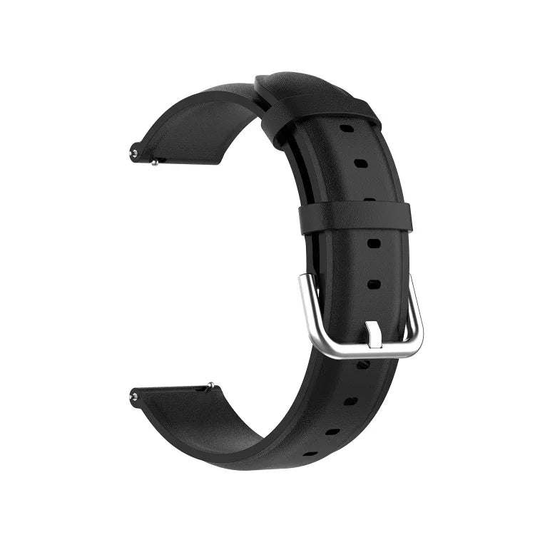 라운드 테일 가죽 스트랩, 사이즈: 프리 사이즈 20mm, Galaxy Watch 3 41mm용