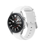 라운드 테일 가죽 스트랩, 사이즈: 프리 사이즈 20mm, Galaxy Watch 3 41mm용