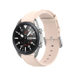 라운드 테일 가죽 스트랩, 사이즈: 프리 사이즈 20mm, Galaxy Watch 3 41mm용
