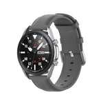 라운드 테일 가죽 스트랩, 사이즈: 프리 사이즈 20mm, Galaxy Watch 3 41mm용