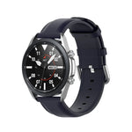 라운드 테일 가죽 스트랩, 사이즈: 프리 사이즈 20mm, Galaxy Watch 3 41mm용