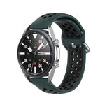 실리콘 스포츠 단색 스트랩, 사이즈: 프리 사이즈 22mm, Galaxy Watch 3 45mm용