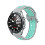 실리콘 스포츠 단색 스트랩, 사이즈: 프리 사이즈 22mm, Galaxy Watch 3 45mm용