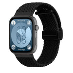 Magnetic Folding Buckle Braided Watch Band, For Huawei Watch Fit3