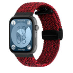 Magnetic Folding Buckle Braided Watch Band, For Huawei Watch Fit3