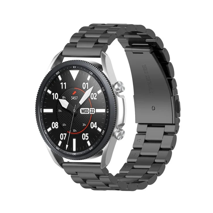 스테인리스 스틸 3개 스트랩 분리형 미터 및 이어, 사이즈: 22mm, Galaxy Watch 3 45mm용