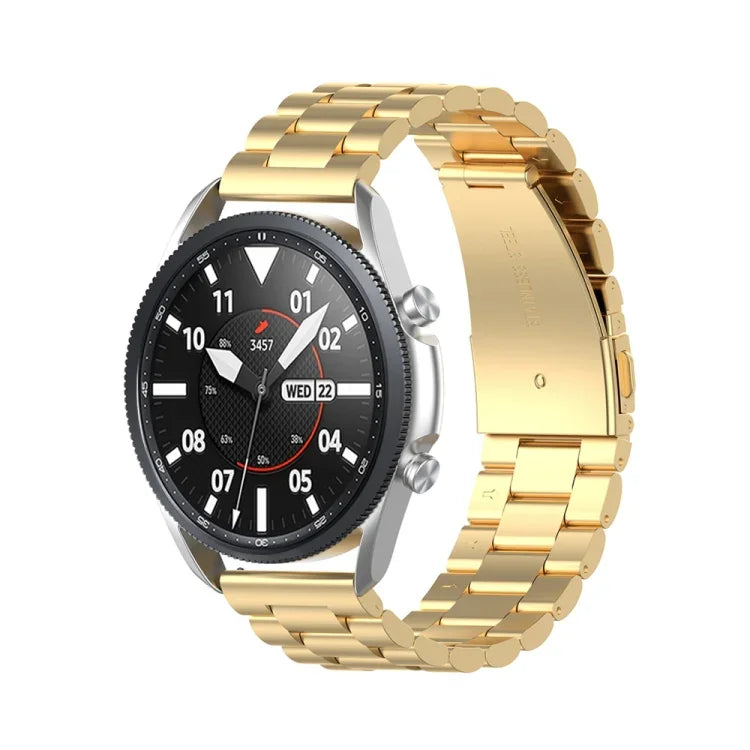 스테인리스 스틸 3개 스트랩 분리형 미터 및 이어, 사이즈: 22mm, Galaxy Watch 3 45mm용