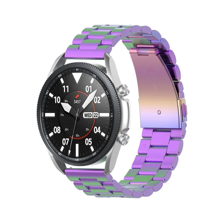 스테인리스 스틸 3개 스트랩 분리형 미터 및 이어, 사이즈: 22mm, Galaxy Watch 3 45mm용