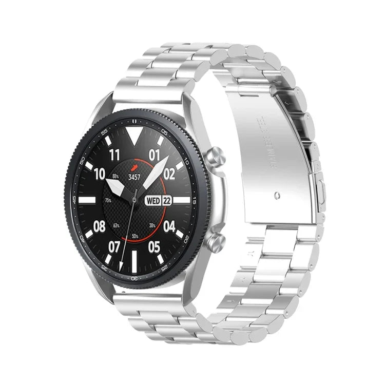 스테인리스 스틸 3개 스트랩 분리형 미터 및 이어, 사이즈: 22mm, Galaxy Watch 3 45mm용