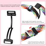 Magnetic Folding Buckle Braided Watch Band, For Huawei Watch Fit3