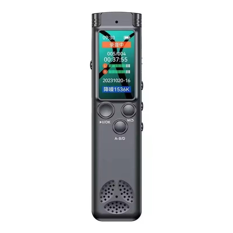 H22 스마트 컬러 스크린 노이즈 감소 음성 녹음기, 8GB, 64GB