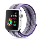 나일론 루프 시계줄, Apple Watch 시리즈 8&7 41mm / SE 2&6&SE&5&4 40mm / 3&2&1 38mm용, Apple Watch Ultra 49mm / 시리즈 8&7 45mm / SE 2&6&SE&5&4 44mm / 3&2&1 42mm용, Apple Watch 시리즈 7 45mm / 6 & SE & 5 & 4 44mm / 3 & 2 & 1 42mm용