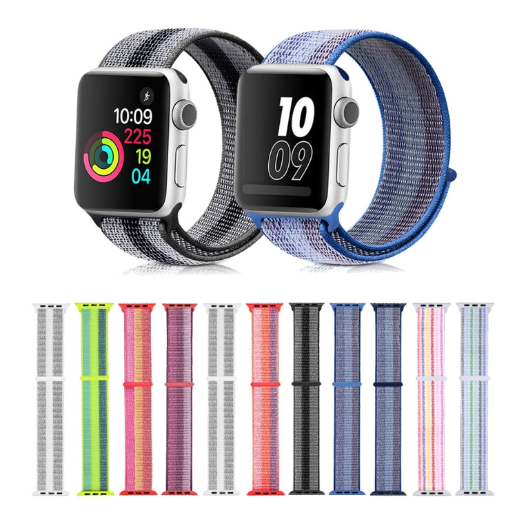 나일론 루프 시계줄, Apple Watch 시리즈 8&7 41mm / SE 2&6&SE&5&4 40mm / 3&2&1 38mm용, Apple Watch Ultra 49mm / 시리즈 8&7 45mm / SE 2&6&SE&5&4 44mm / 3&2&1 42mm용, Apple Watch 시리즈 7 45mm / 6 & SE & 5 & 4 44mm / 3 & 2 & 1 42mm용